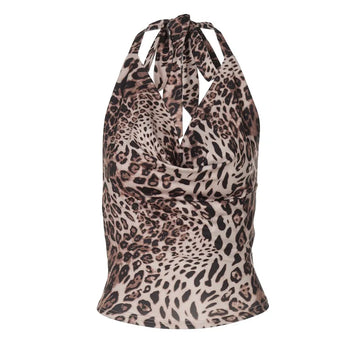Haut dos nu LEOPARD